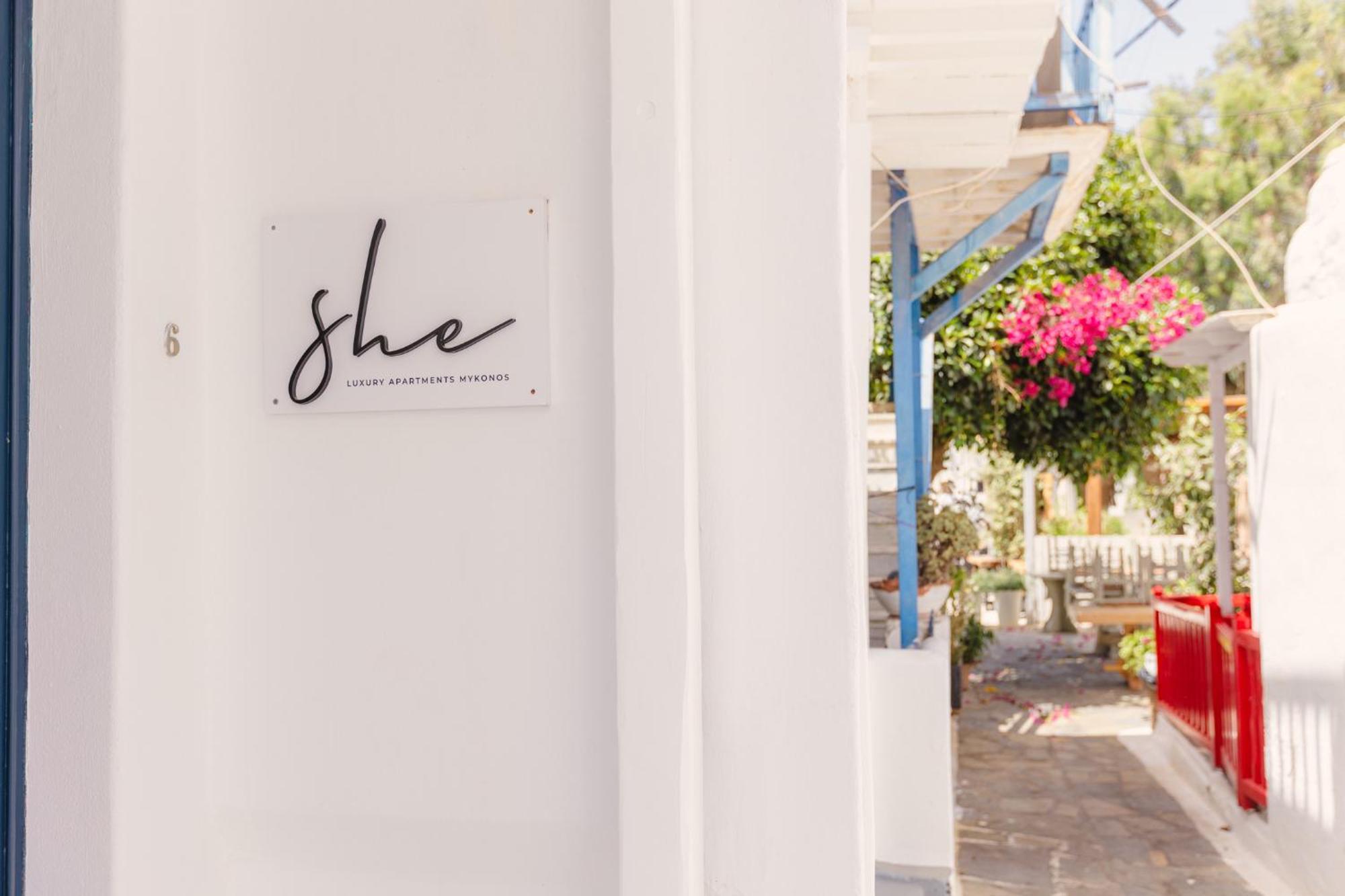 She Mykonos - Luxury Apartments Mykonos Town Exterior photo
